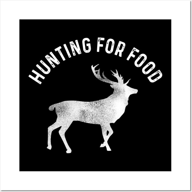 Hunting For Food Wall Art by 99sunvibes